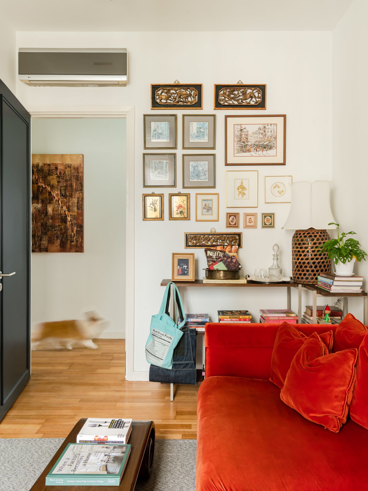 The TV room is a cosy corner (Photo: David Yeow)