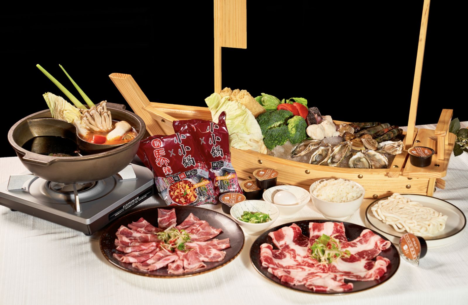 馬辣聯名創意海鮮饗宴(Photo: AsiaYo提供)