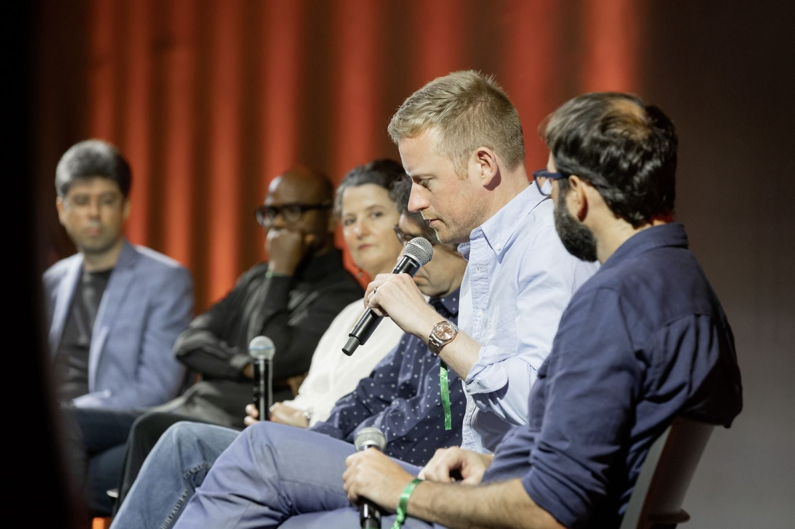 Literature Talk, A Word In Your Ear. Athens Conservatoire, Athens 2023Participants:Protégés: Julia Leigh Edem Awumey , Naomi Alderman, Julian Fuks, Antonio GarcÃa Ãngel , Tracy K. Smith, Miroslav Penkov, Colin BarrettOthers: Rebecca Irvin, Emma Gladstone