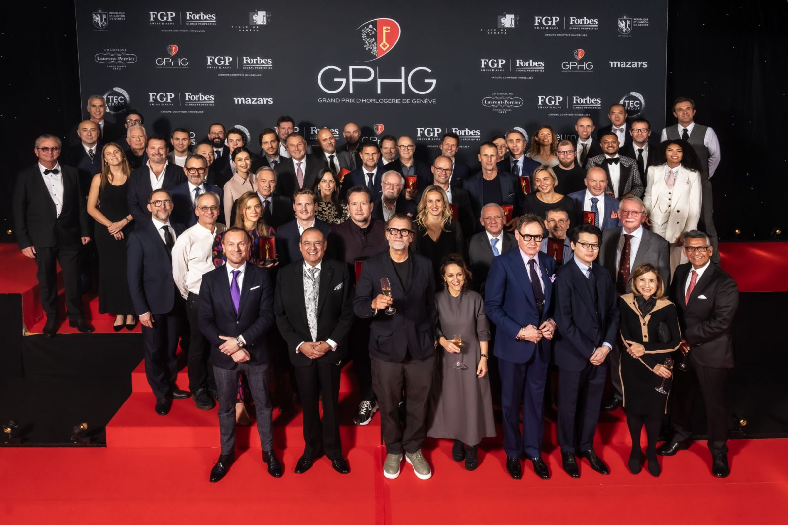 Winners and members of GPHG at the awards ceremony (Photo: courtesy of GPHG)