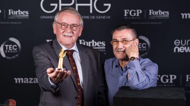 Svend Andersen and Vincent Calabrese, Founders of the AHCI (Photo: courtesy of GPHG)