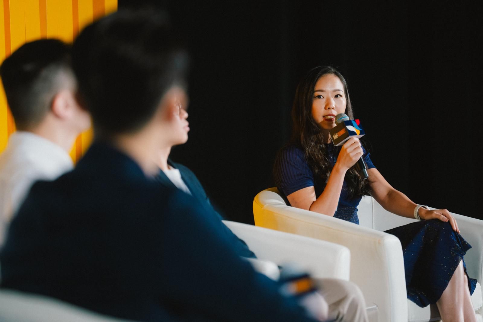 Annabelle Huang, managing partner of Amber Group (Photo: Billy Chan)