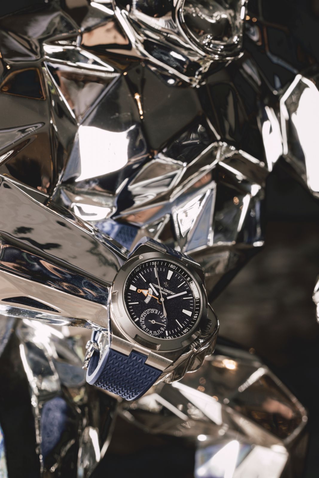 Vacheron Constantin Overseas Dual Time “Everest” (Photo: courtesy of David Cheng/Tatler Hong Kong)