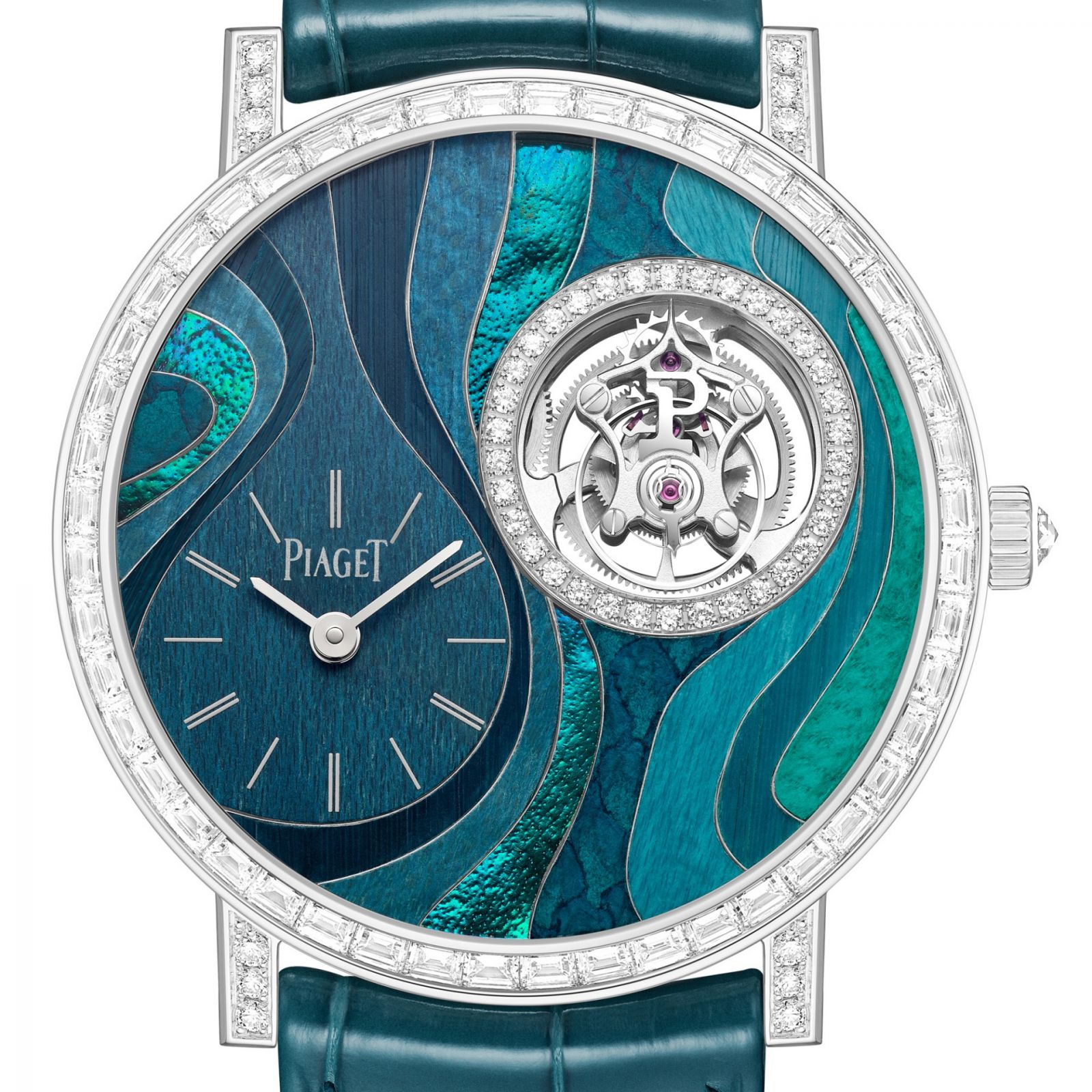 Piaget Altiplano Métiers d'Art – Undulata為2023年最佳工藝腕錶得主。(Photo: GPHG網站)