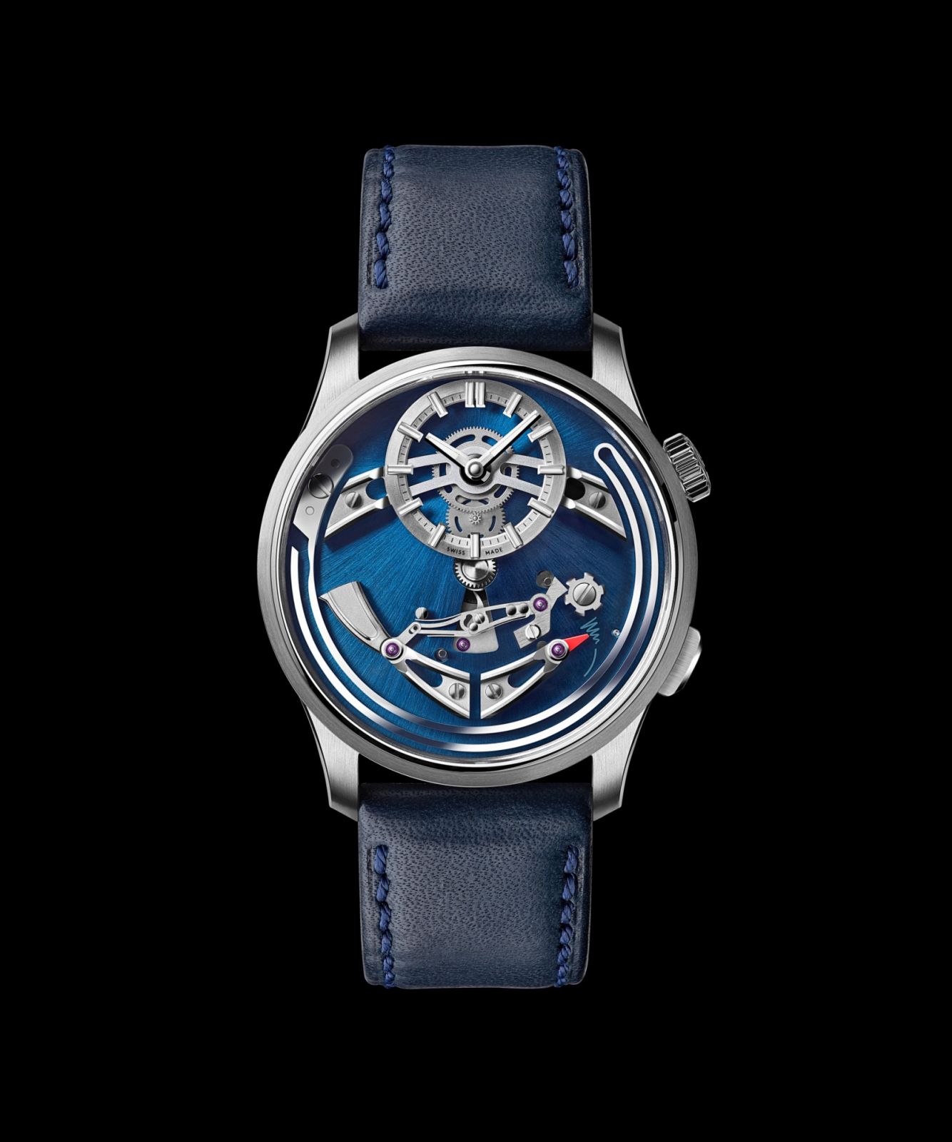 小指針獎Petite Aiguille由Christopher Ward C1 Bel Canto獲得。(Photo: GPHG網站)