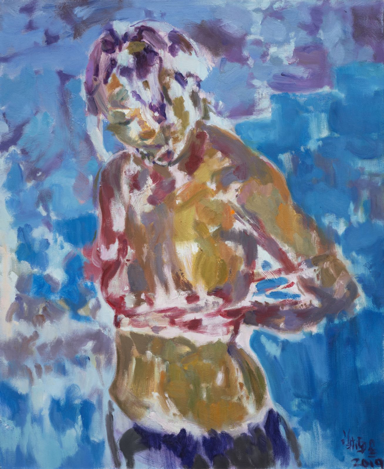 Xie Nanxing "The Portrait of Undressing" (2019) (Photo: courtesy of Para Site)