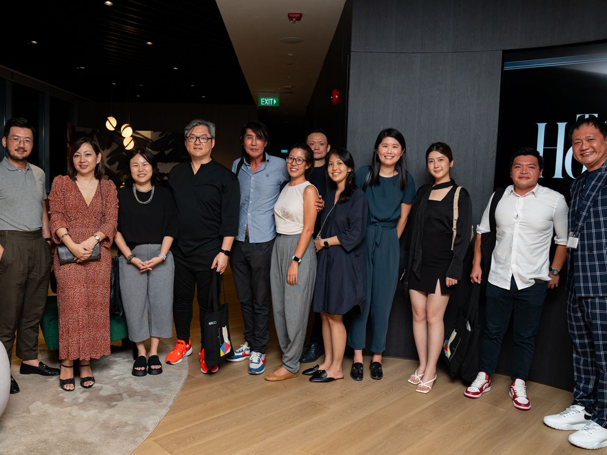 Erco team and guests