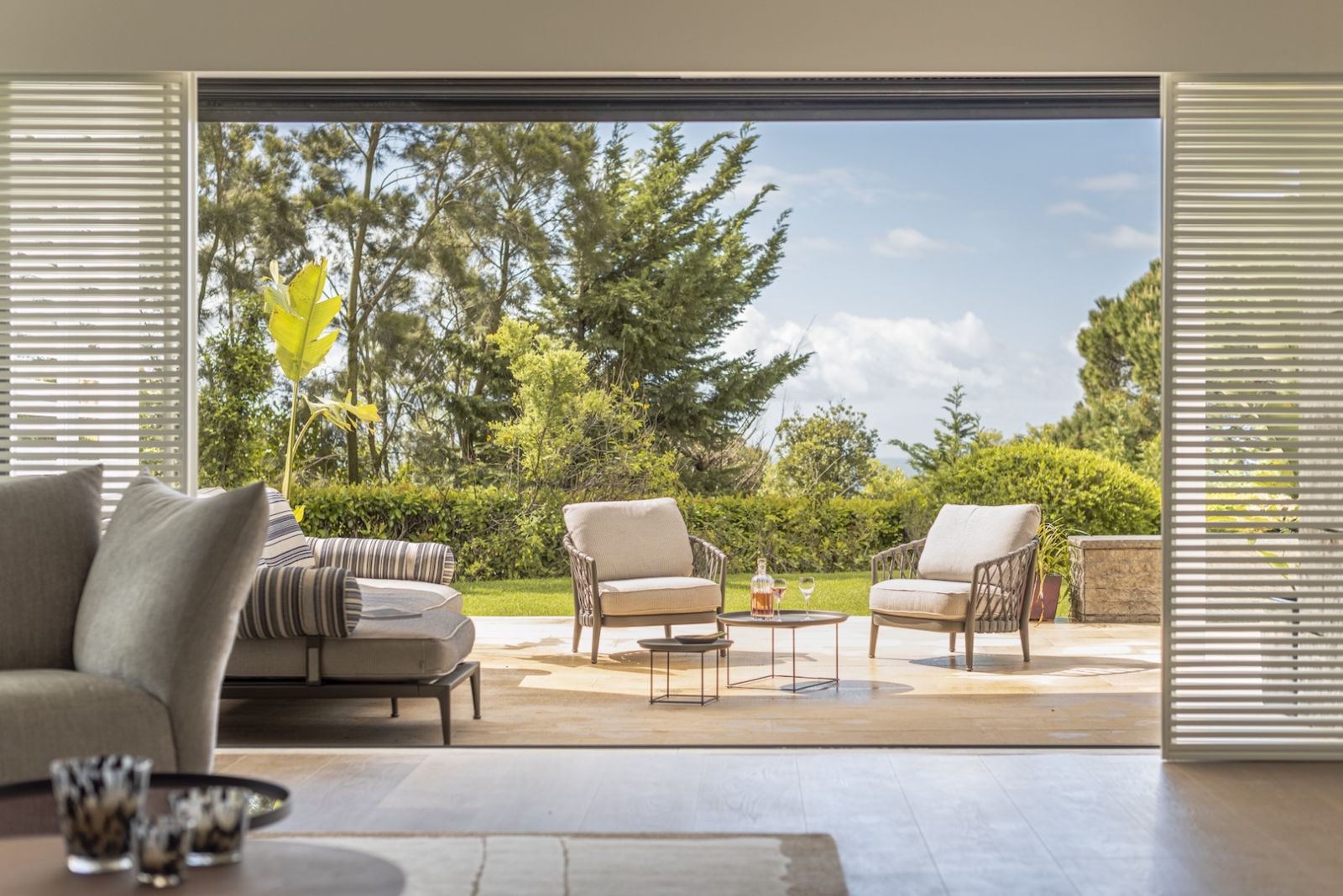 Enjoy the tropical views of this quiet Portugal town