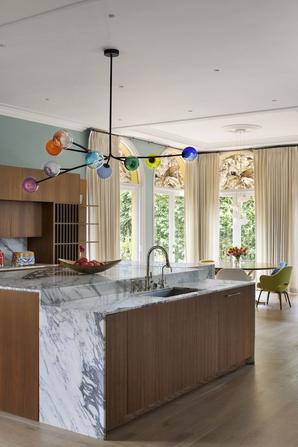 Vilucchi plays with colours in creative ways to create fun spaces