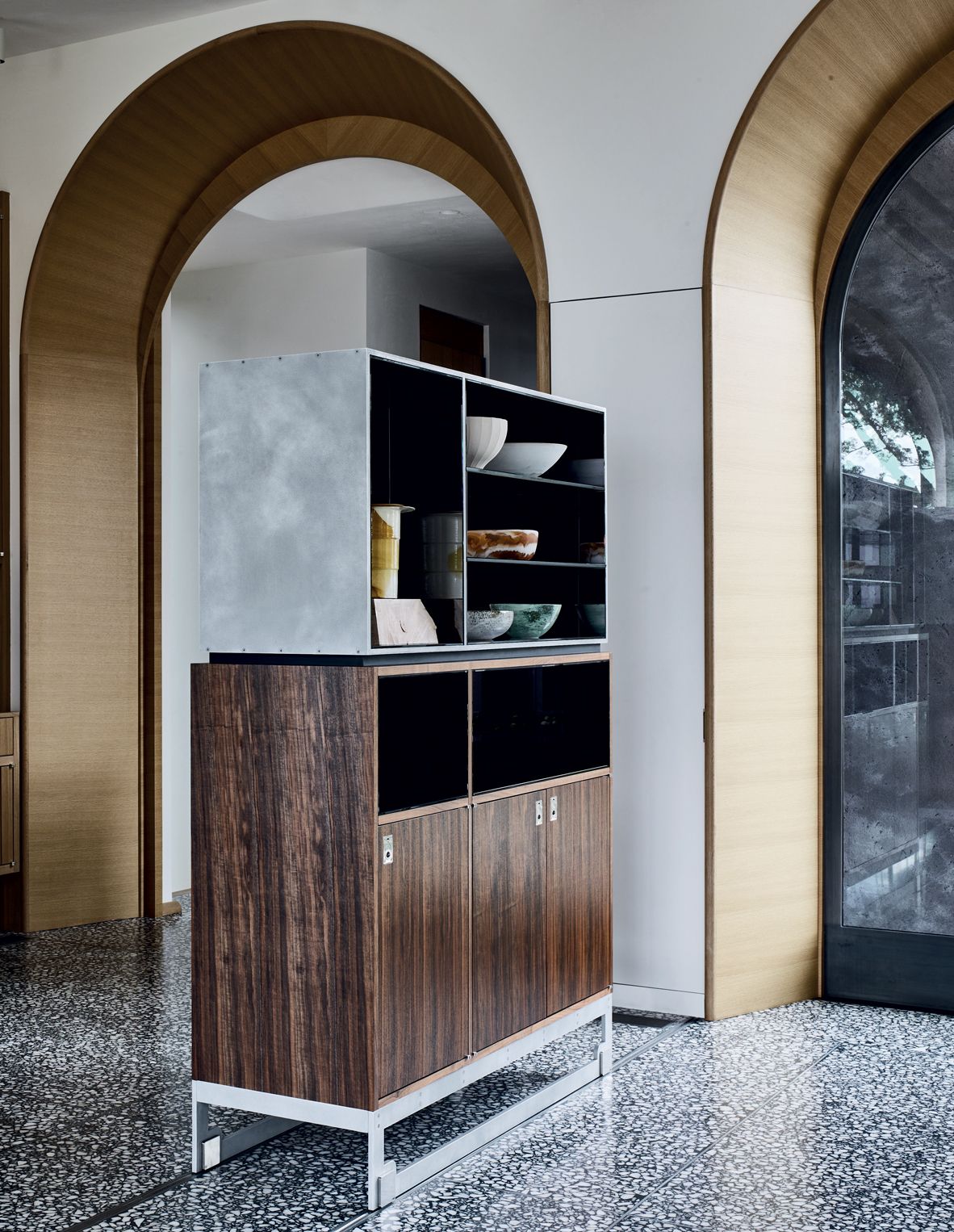 Iconic architect Gio Ponti’s modernist bent is evident throughout the home