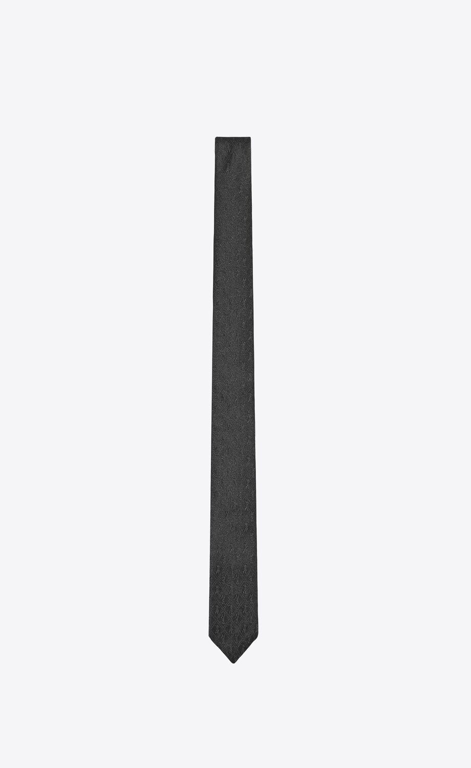 Cassandre Narrow Tie in Silk Jacquard (Photo: Yves Saint Laurent)