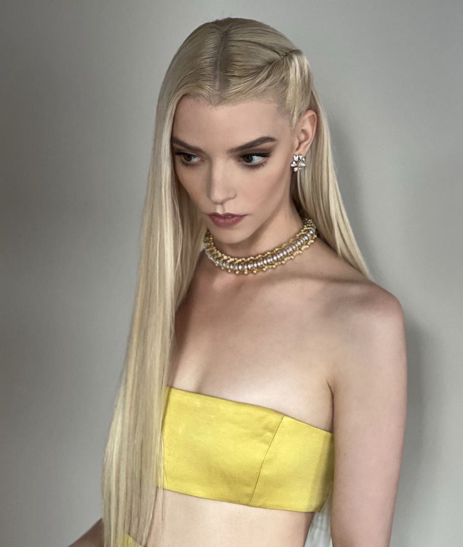 Anya Taylor-Joy (Photo: instagram.com/@gregoryrussellhair)