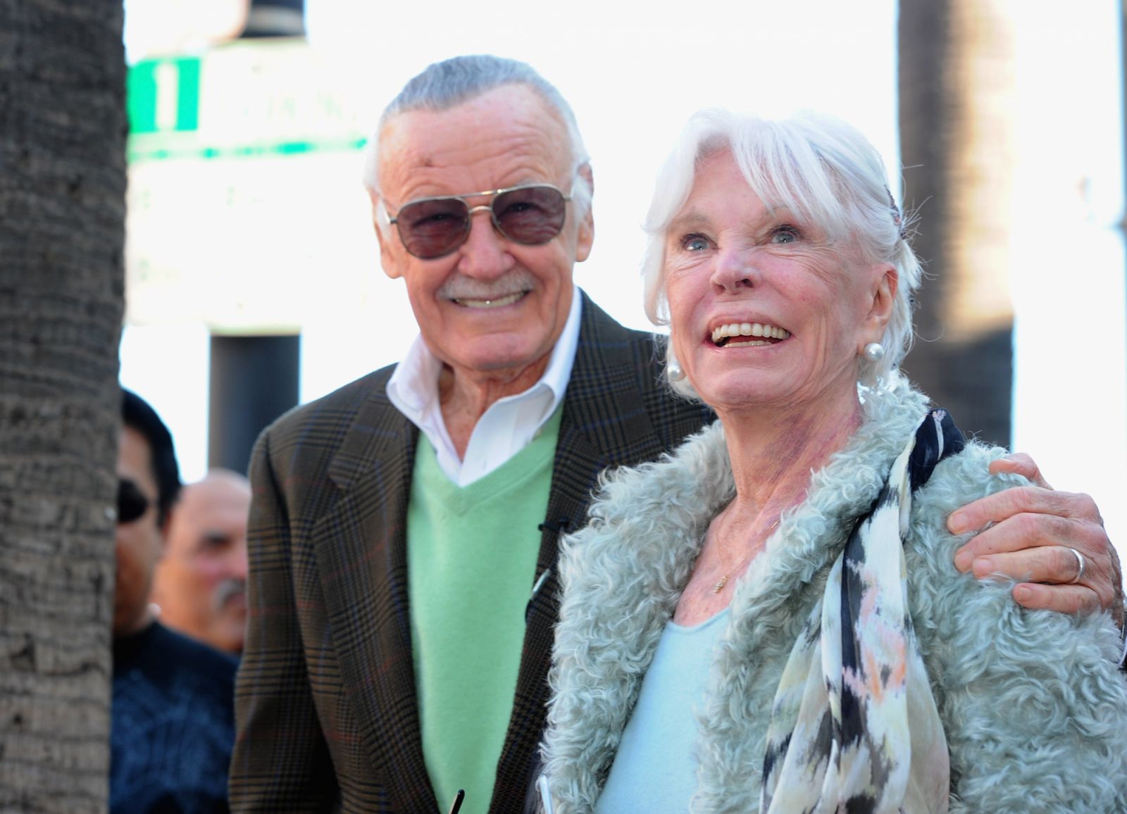 有指Stan Lee 以自己的老婆Joan Lee 為蜘蛛夫人為創作靈感。(Photo︰Getty)