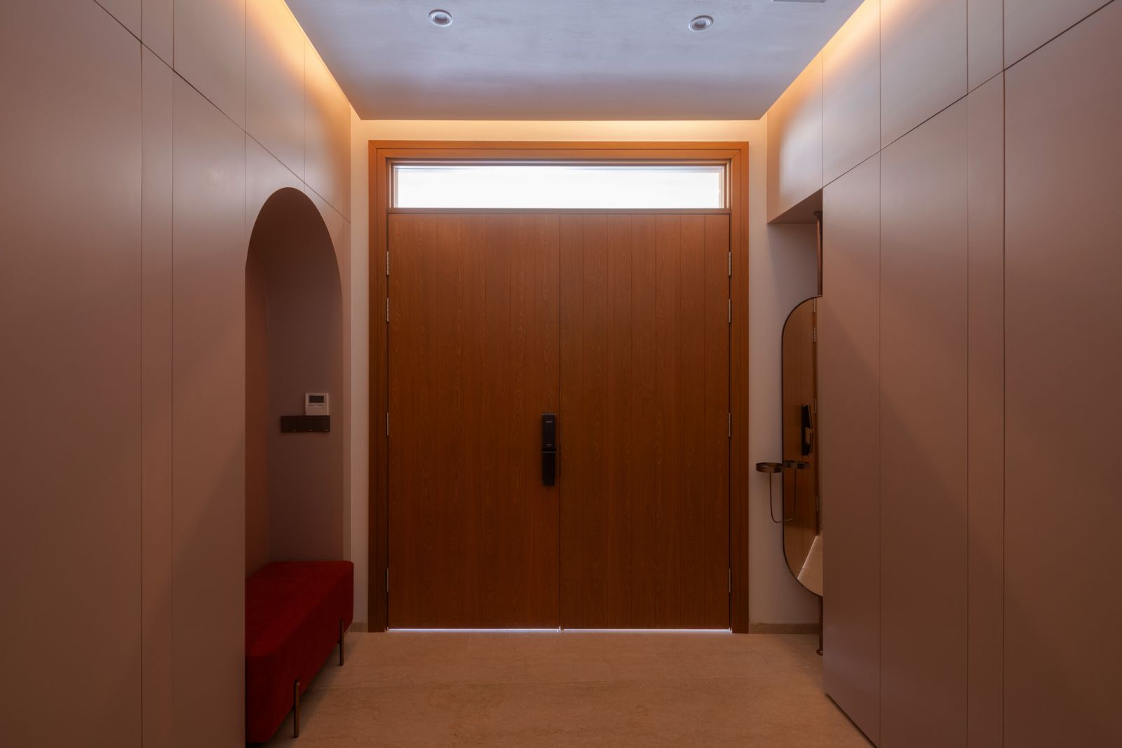 Rounded shapes and slivers of light