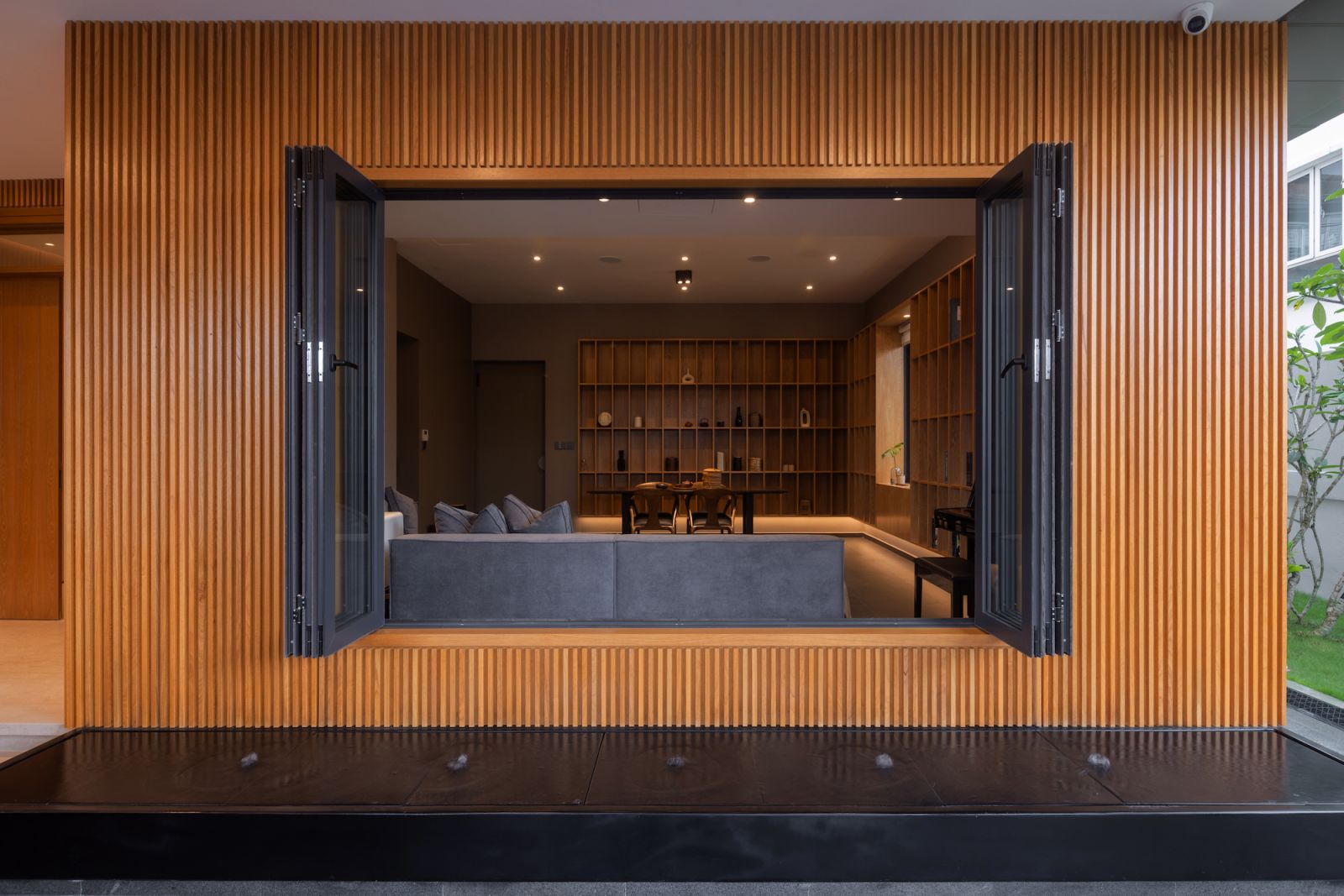 Wooden cladding