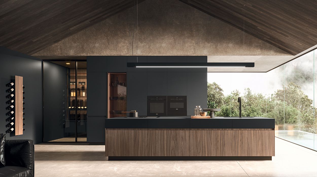 Explore the modular Arrital Ak_Project kitchens at the new Arrital Kitchen showroom