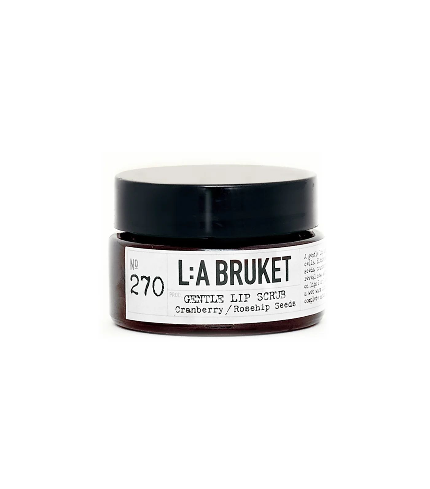 La: Bruket Gentle Lip Scrub (Photo: Rustan's The Beauty Source)