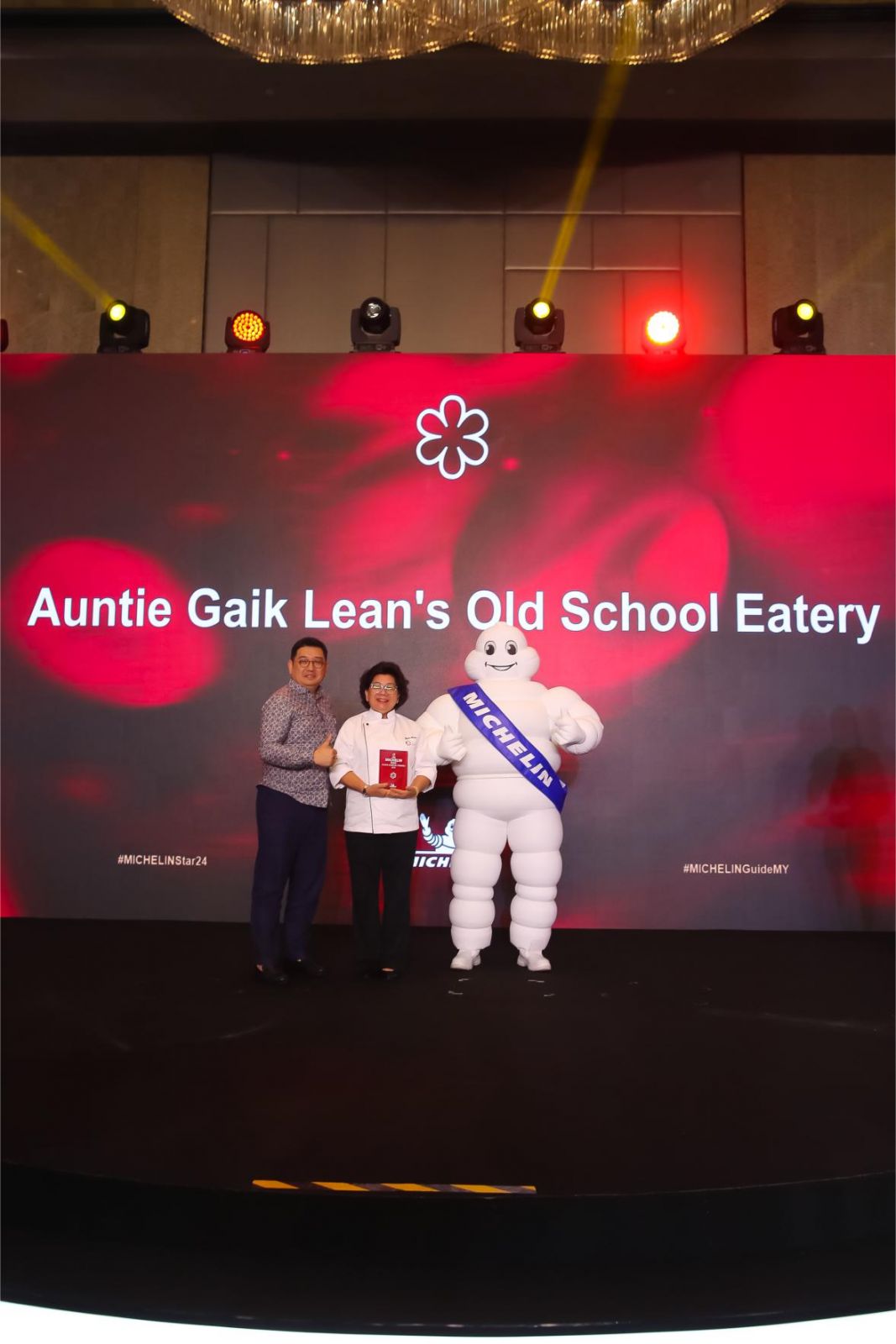 Auntie Gaik Lean's Old School Eatery's Beh Gaik Lean and son Adrian Tan