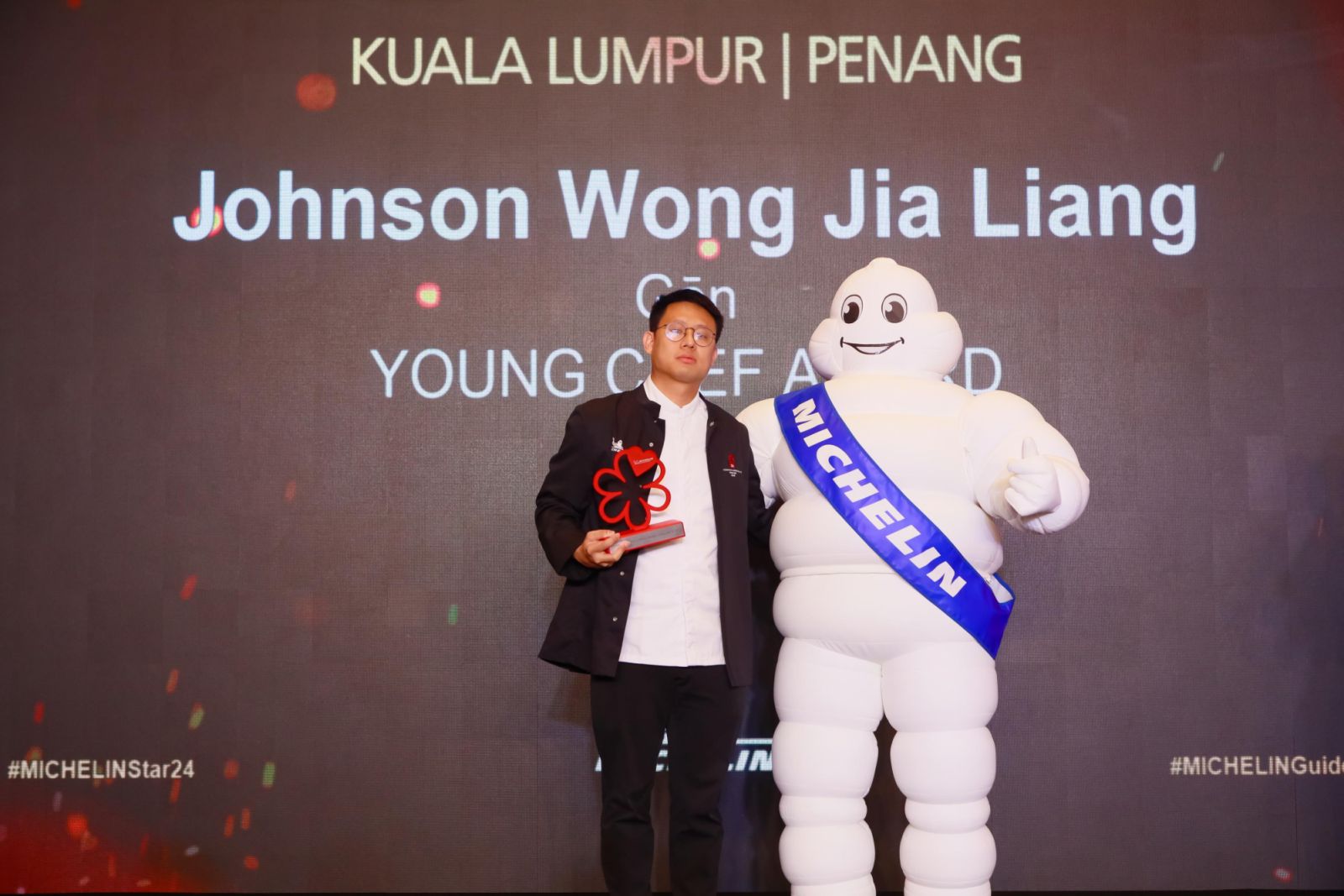 Johnson Wong of Gēn 根, winner of the Michelin Guide Young Chef Award