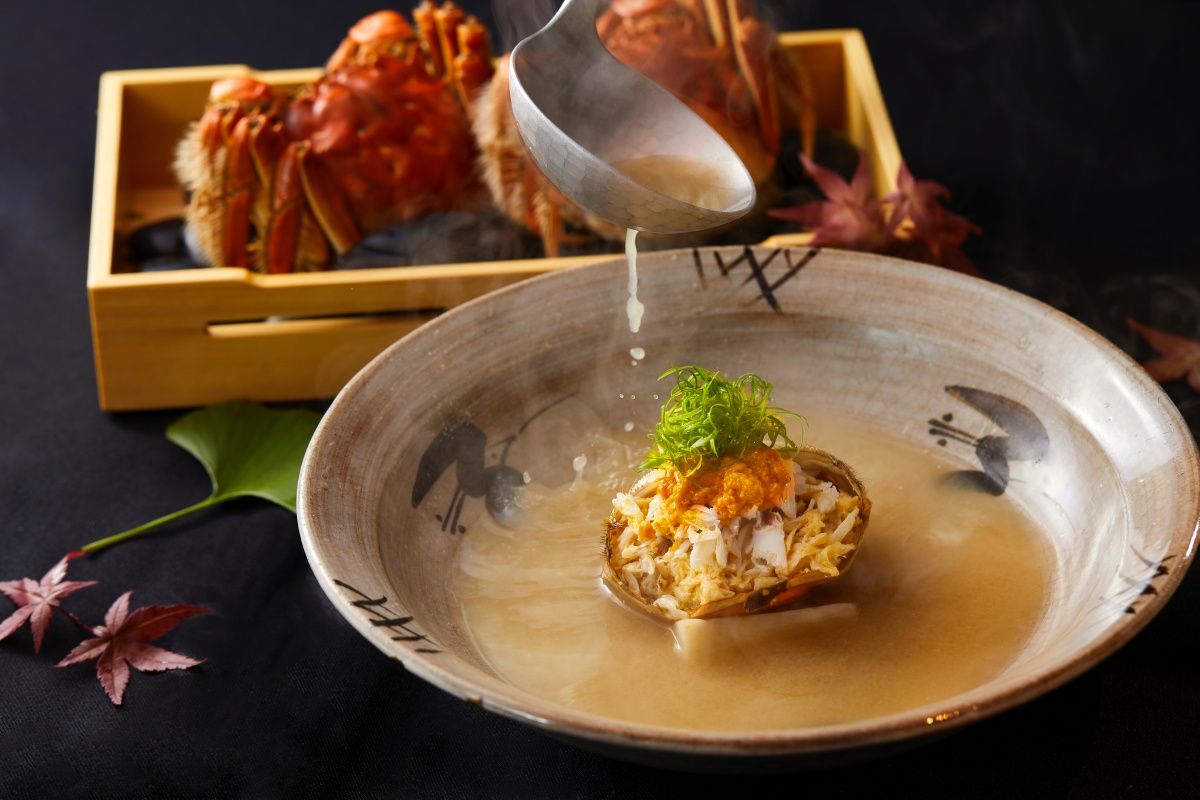 大閘蟹鍋(Photo:Ukai-tei Kaohsiung)