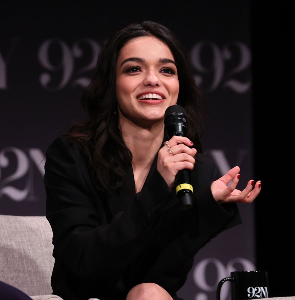 NEW YORK, NEW YORK - NOVEMBER 16: Rachel Zegler attends the Cast & Director Of "The Hunger Games: The Ballad Of Songbirds & Snakes" In Conversation at 92NY on November 16, 2023 in New York City. (Photo by Theo Wargo/Getty Images)