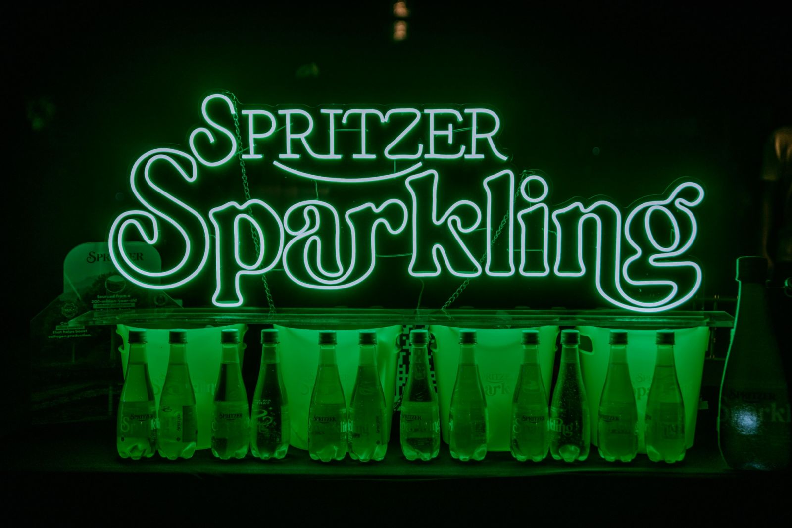 Spritzer Sparkling’s display at Off Menu KL 2023