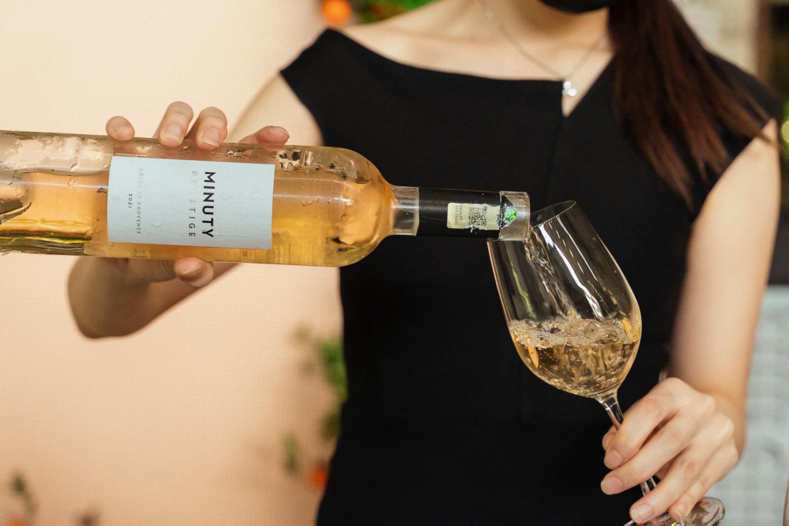 Minuty Prestige was a light option for those who preferred wine