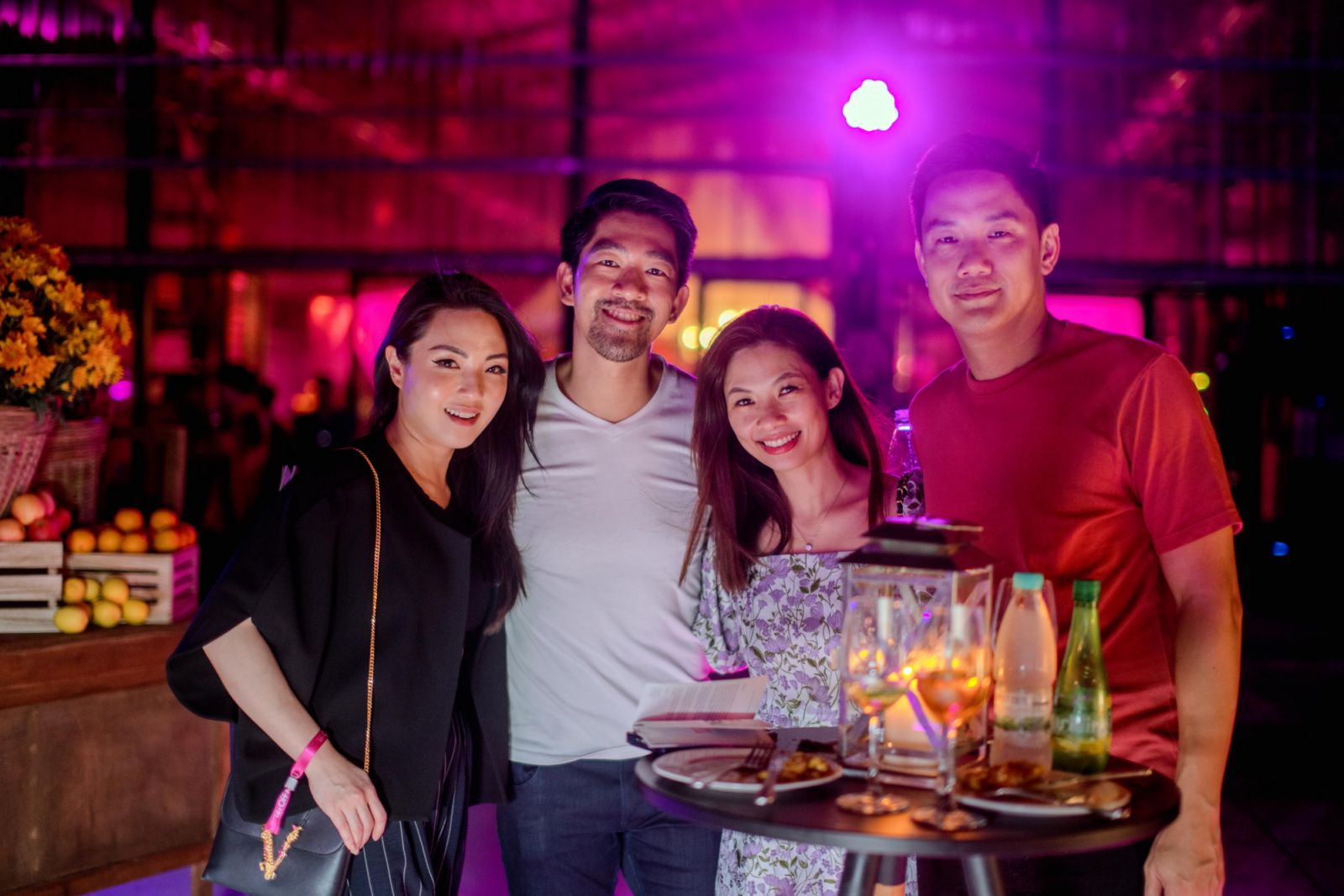 Jas Chin, Ian Chong, Rebecca Thong, and Fang Qin Lin