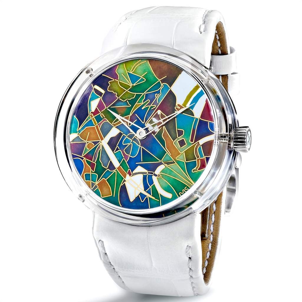 Henry表示,他個人相當喜愛XRby La Montre d'Art Espressione Romantica的美學設計,因此想將「最佳女士腕錶」頒予這枚作品。(Photo: GPHG)