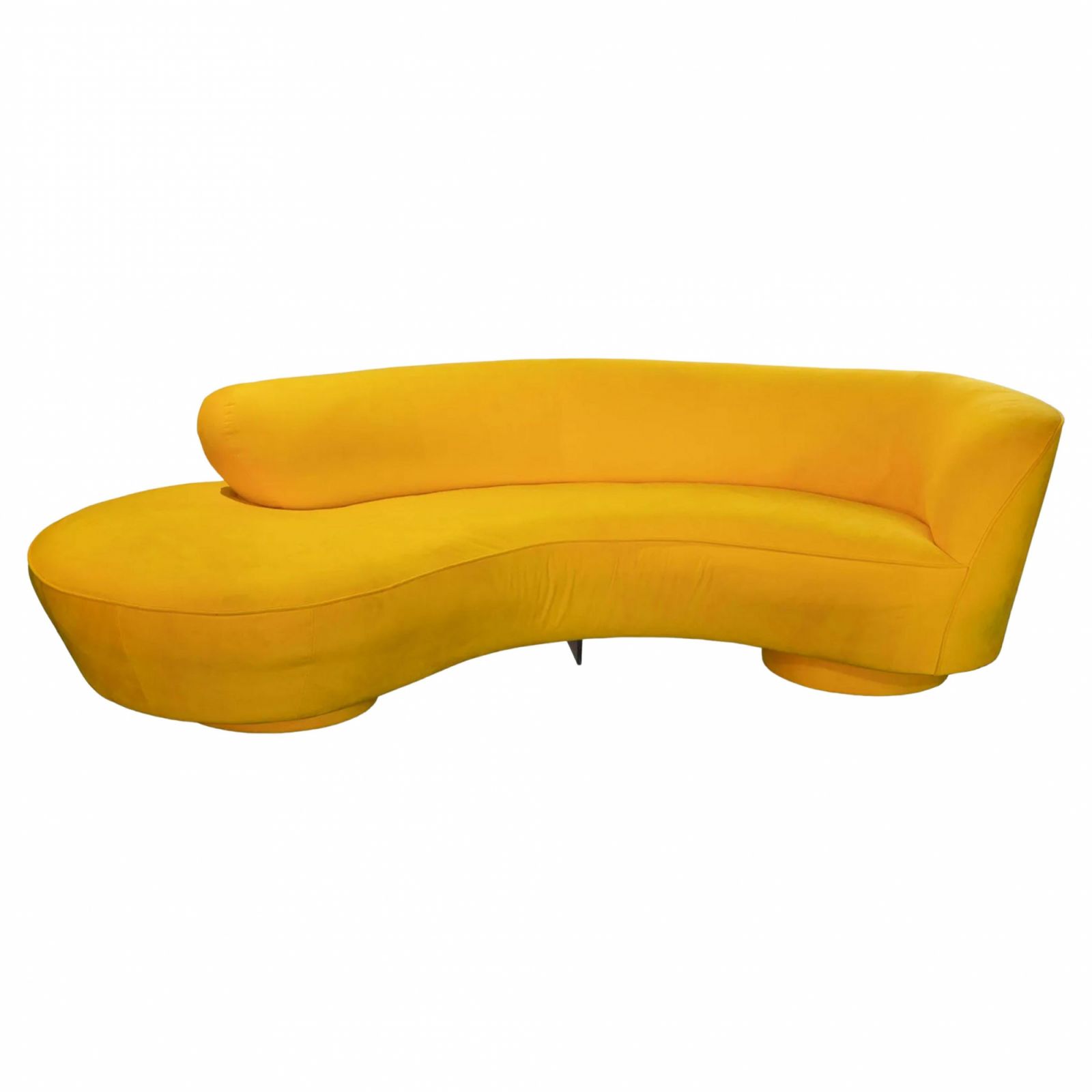 Vladimir Kagan Serpentine Sofa, available on 1st Dibs