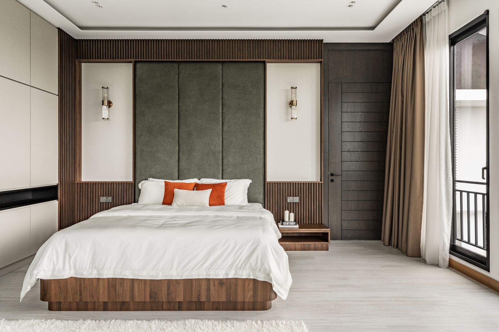 The serene bedroom