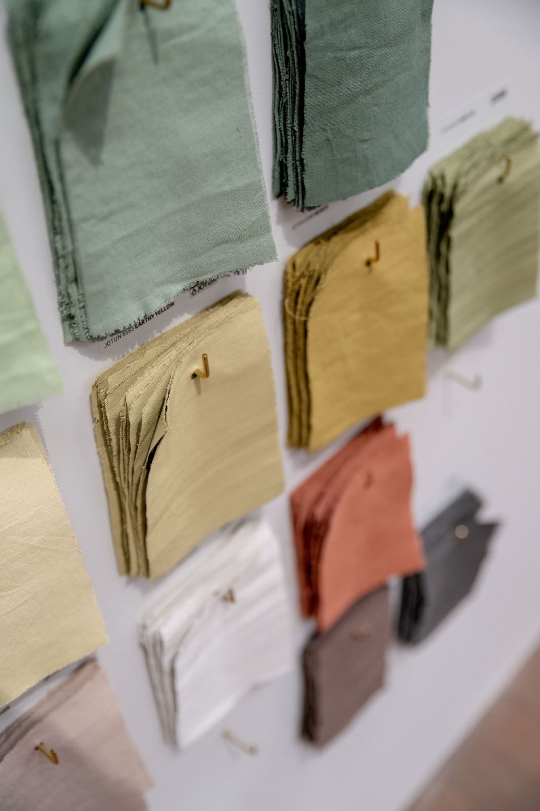 Colours from the Jotun Canvas Colour Collection 2024