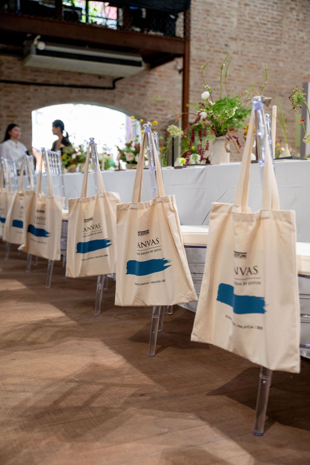 Goodie bags await discerning guests