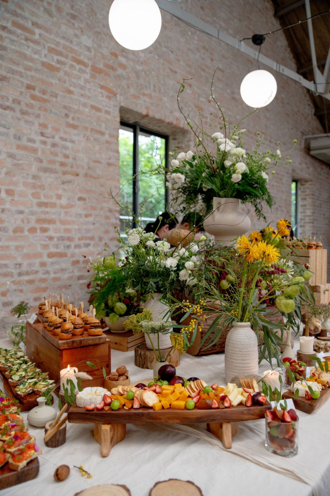 A sumptuous brunch spread