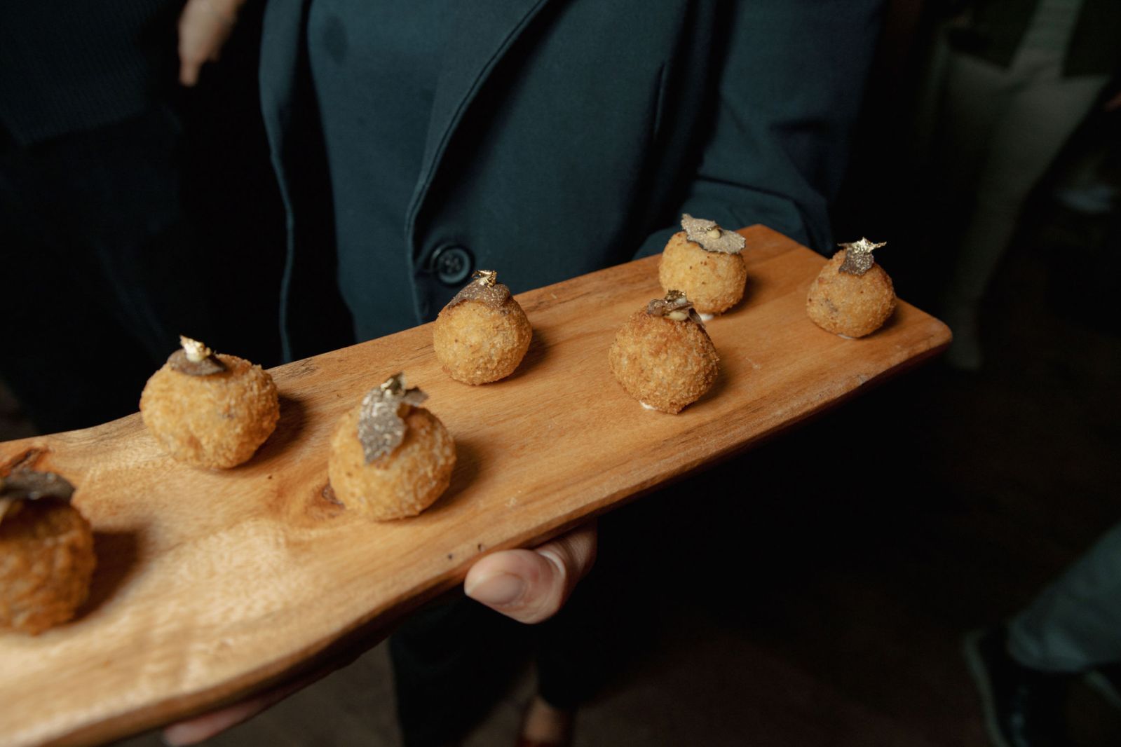 Hors d'oeuvres at the beginning of the night