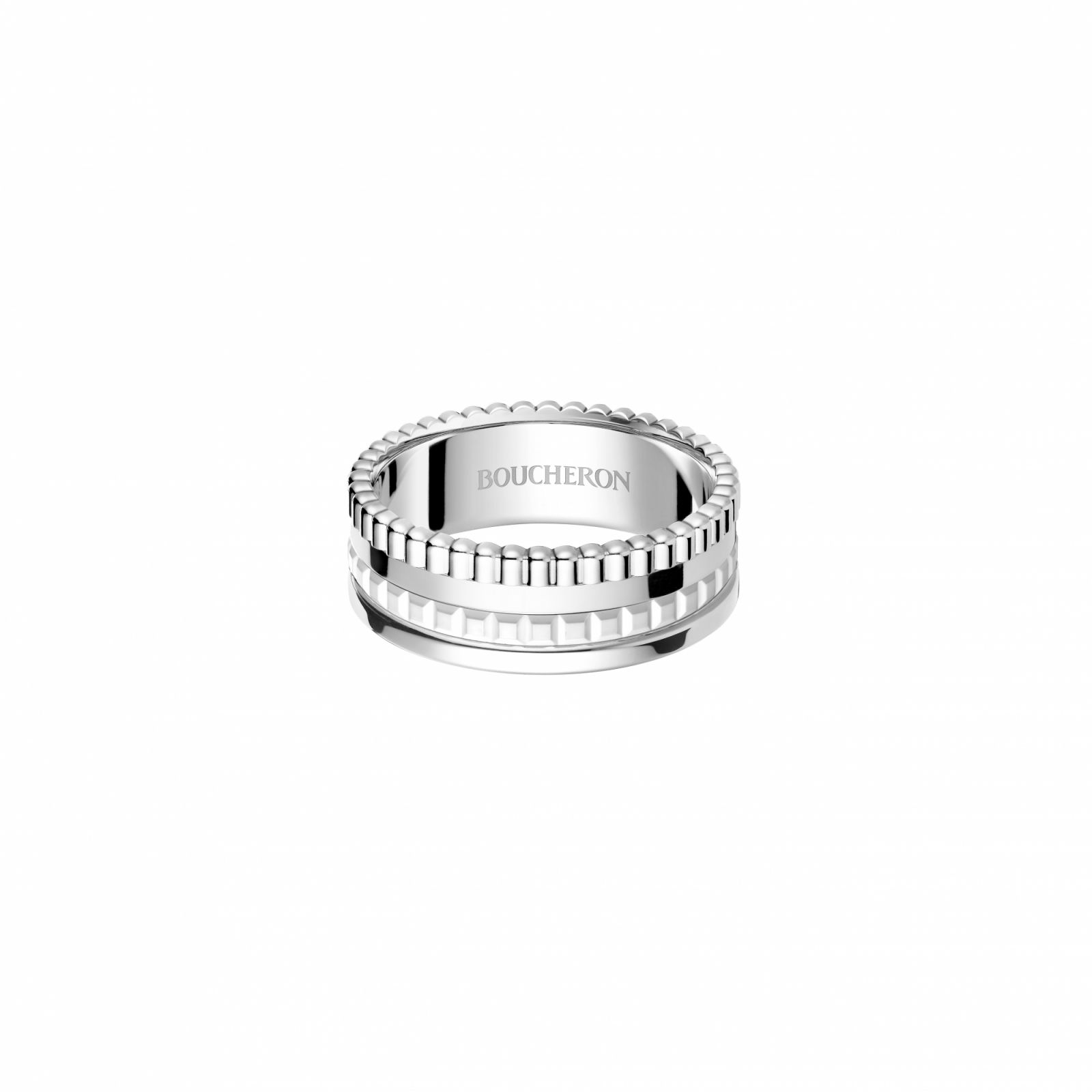Boucheron Quatre Double White系列戒指(Photo: Boucheron)