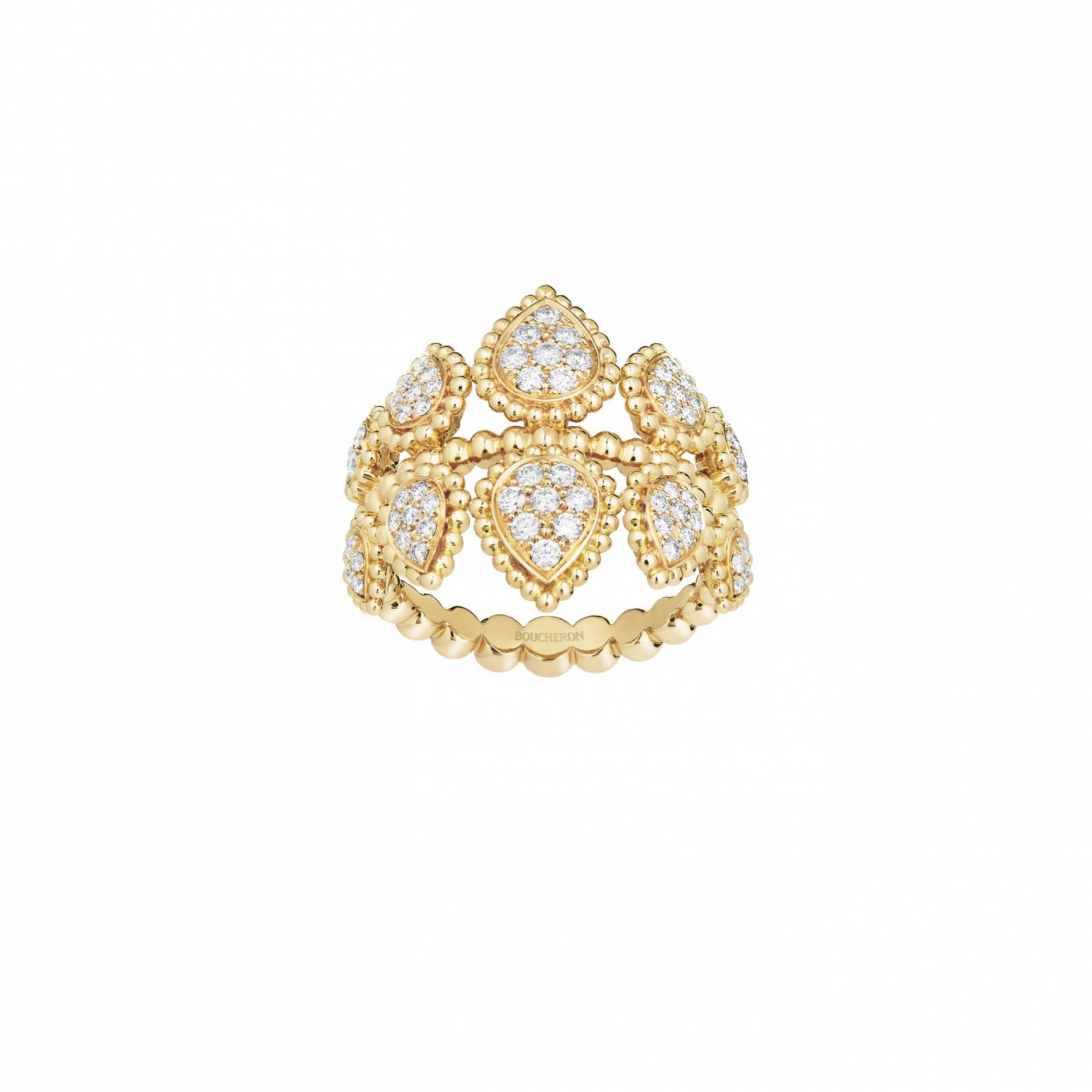 Boucheron Serpent Bohème系列戒指。(Photo: Boucheron)