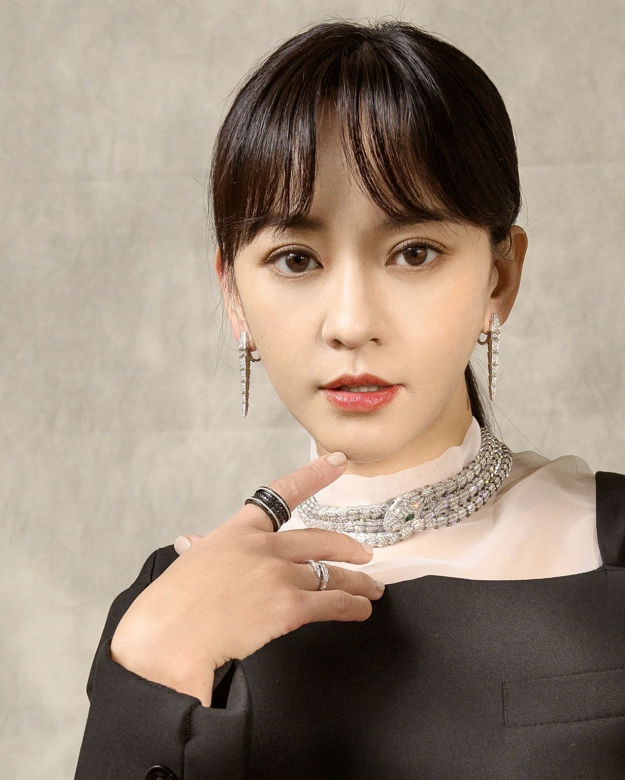 入圍最佳女配角獎項的陳意涵。(Photo: Bulgari)