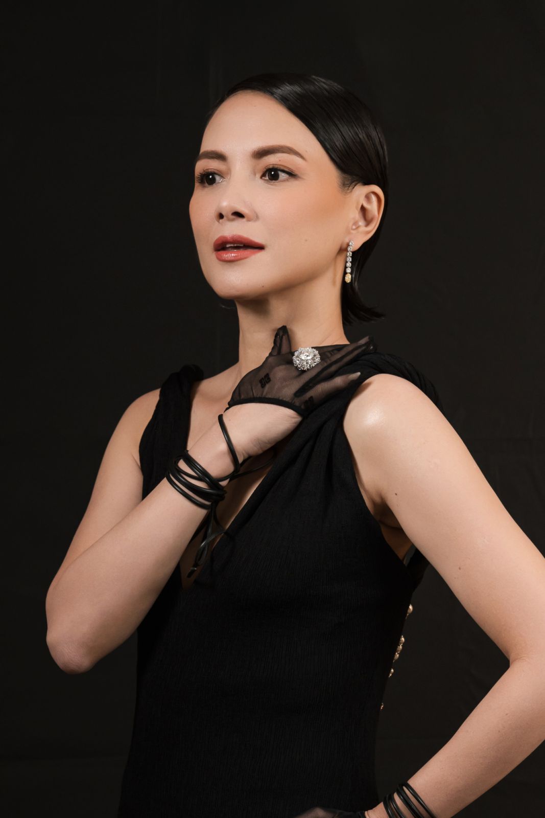 以頒獎人身份出席典禮的李心潔。(Photo: Tiffany & Co.)