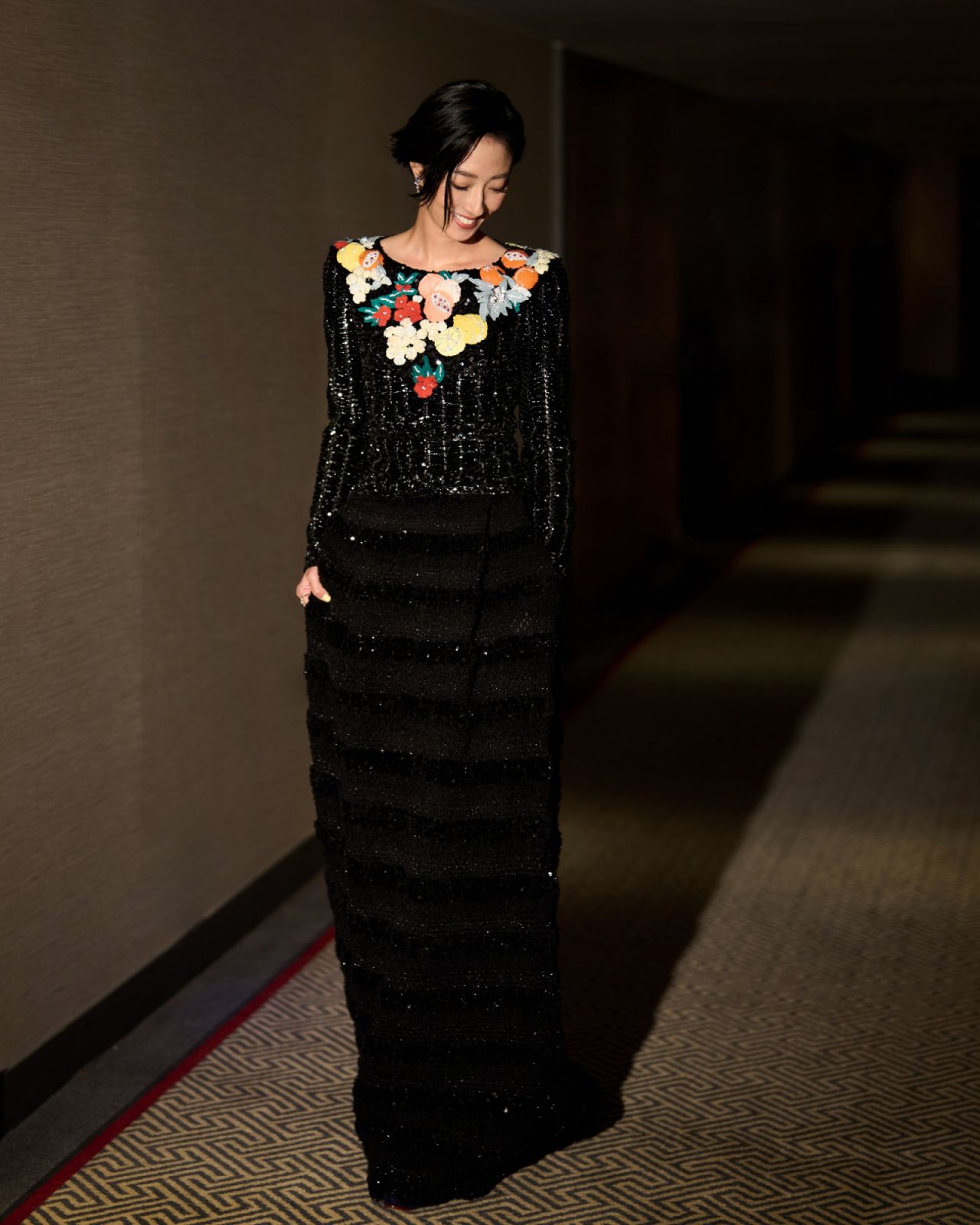 桂綸鎂穿上Chanel禮服、珠寶等出席金馬獎典禮擔任頒獎人。(Photo: Chanel)