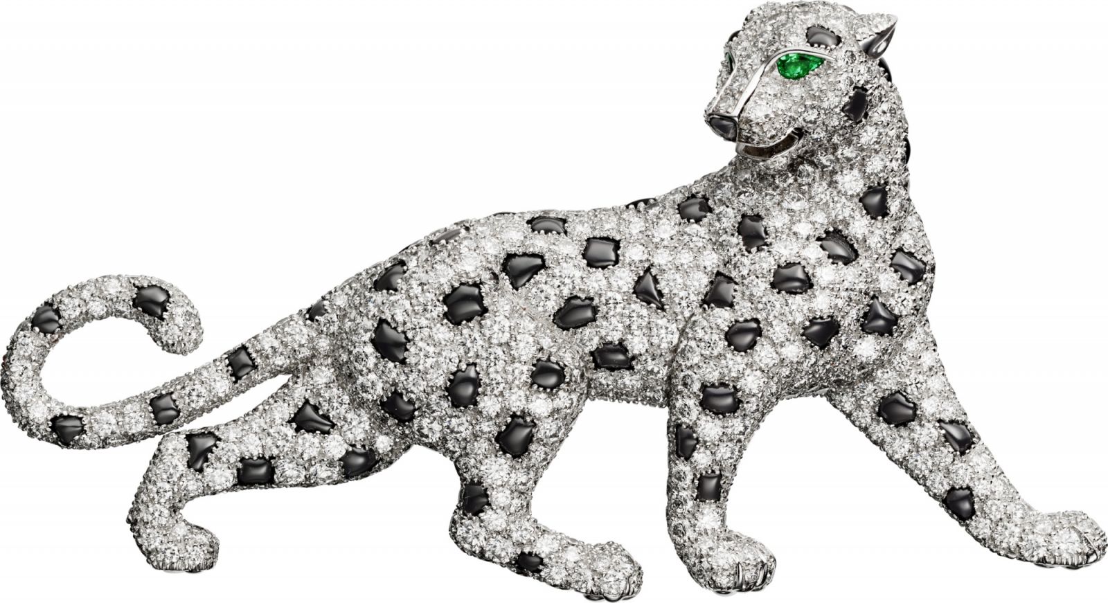 Panthère de Cartier美洲豹胸針。(Photo: Cartier)