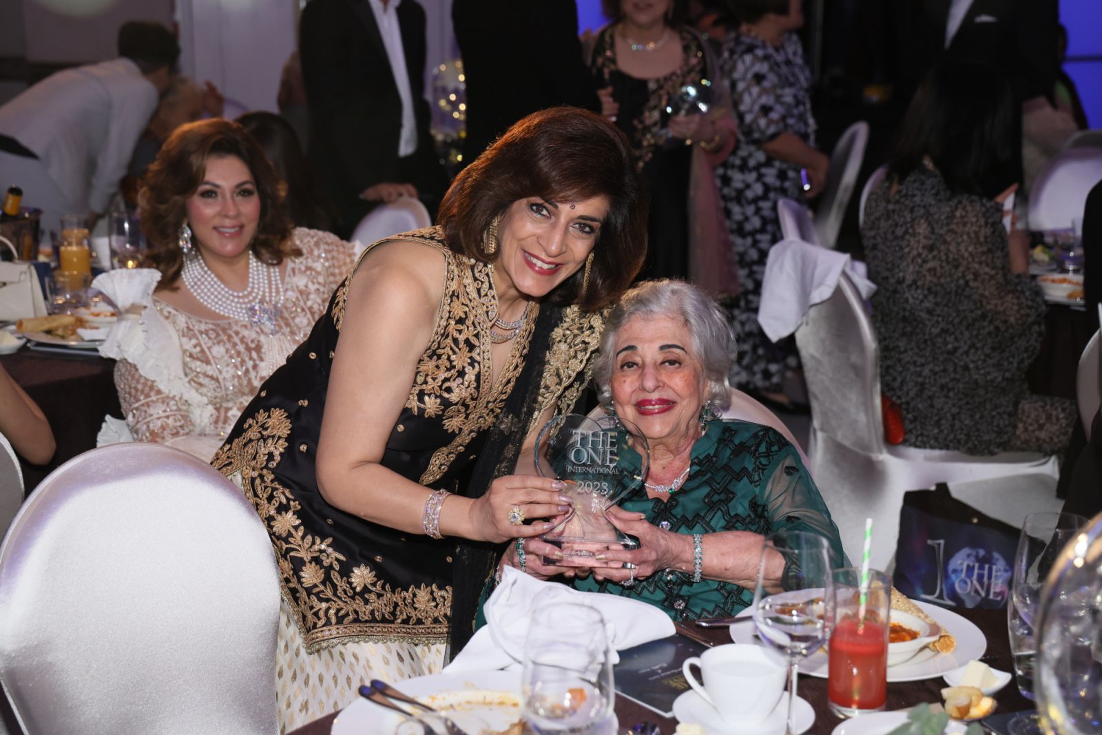 Avisha Harilela, Purvis Shroff (L-R)