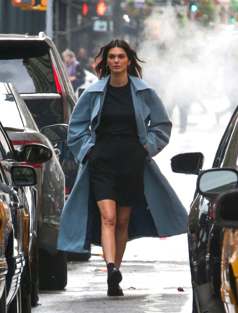 NEW YORK, NY - OCTOBER 8: Kendall Jenner is seen walking down the street on October 8, 2023 in New York, New York. (Photo by MEGA/GC Images)