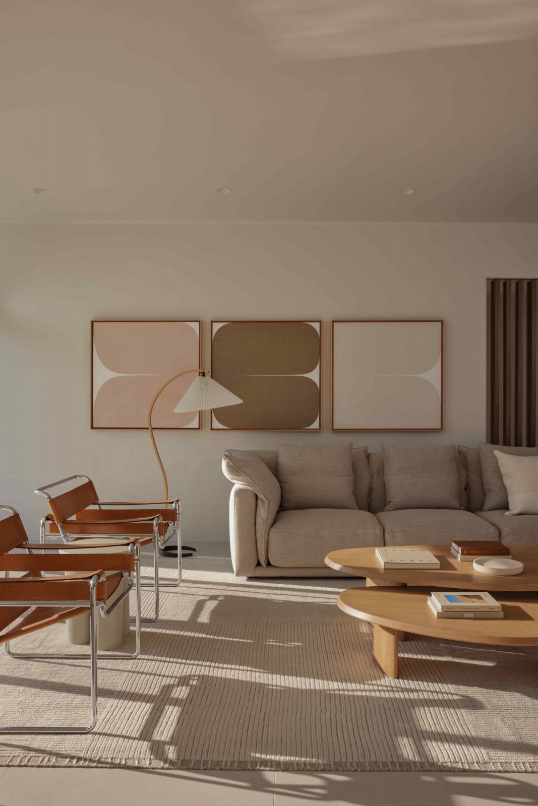 Minimal aesthetic with monochromatic palettes
