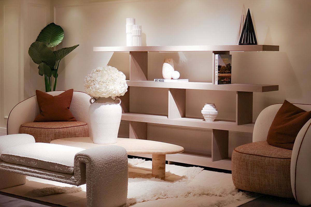 Lovely furniture selection at the new Prelude Living showroom