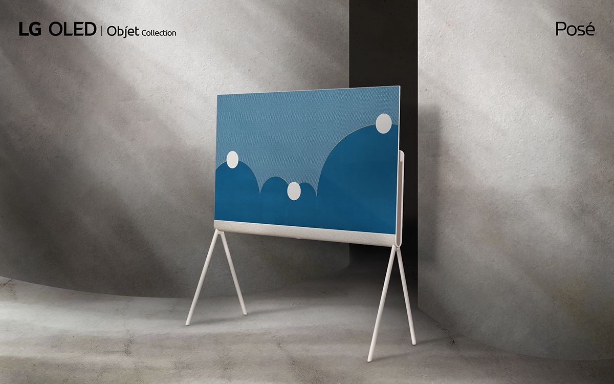LG OLED Objet Collection Posé