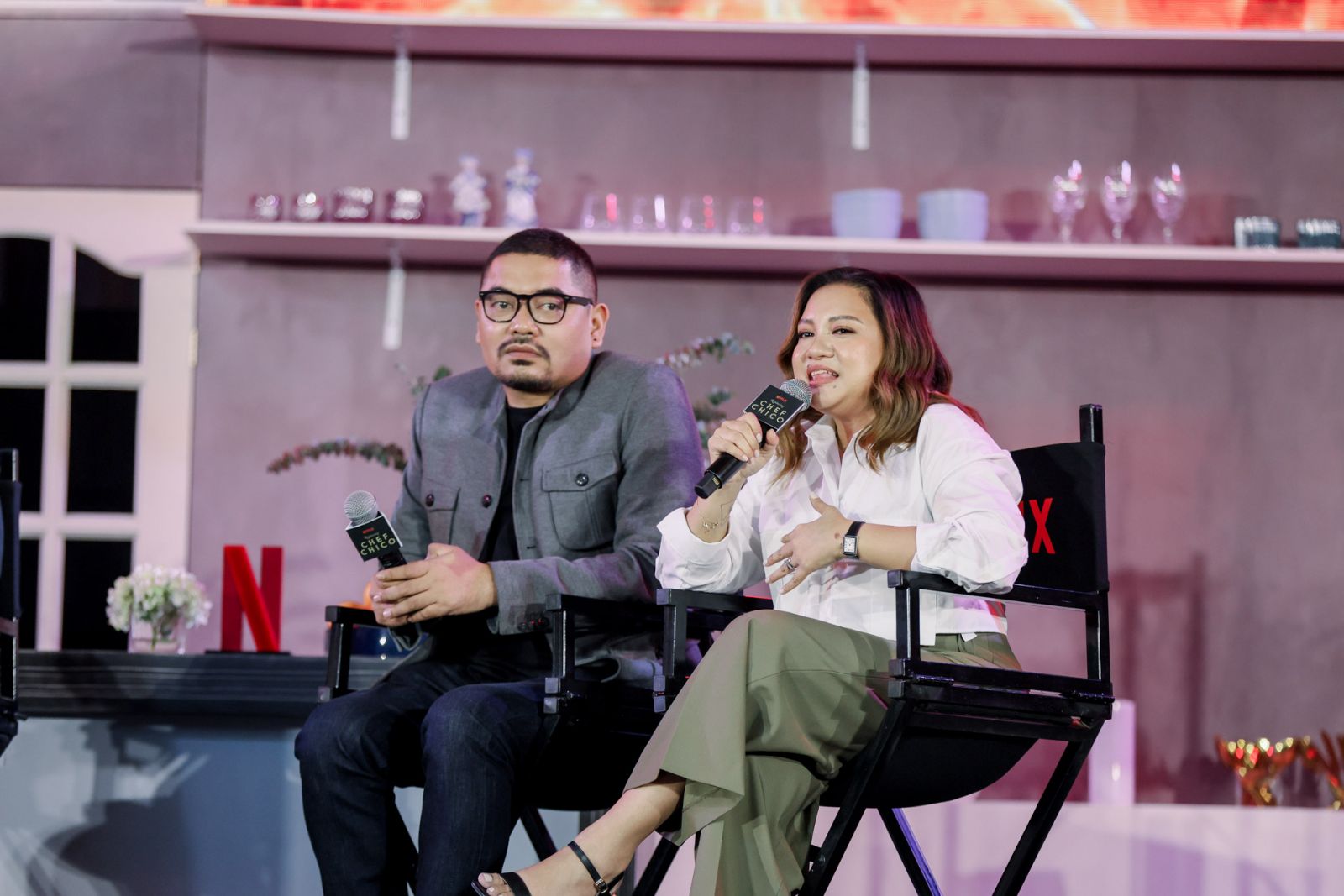 Director Dan Villegas and showrunner Antoinette Jadaone