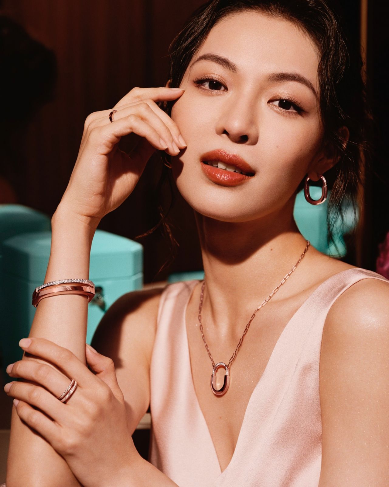Tiffany & Co. Lock系列作品使用鎖為造型，發揮了獨創的想像力。（Photo: Tiffany & Co.）