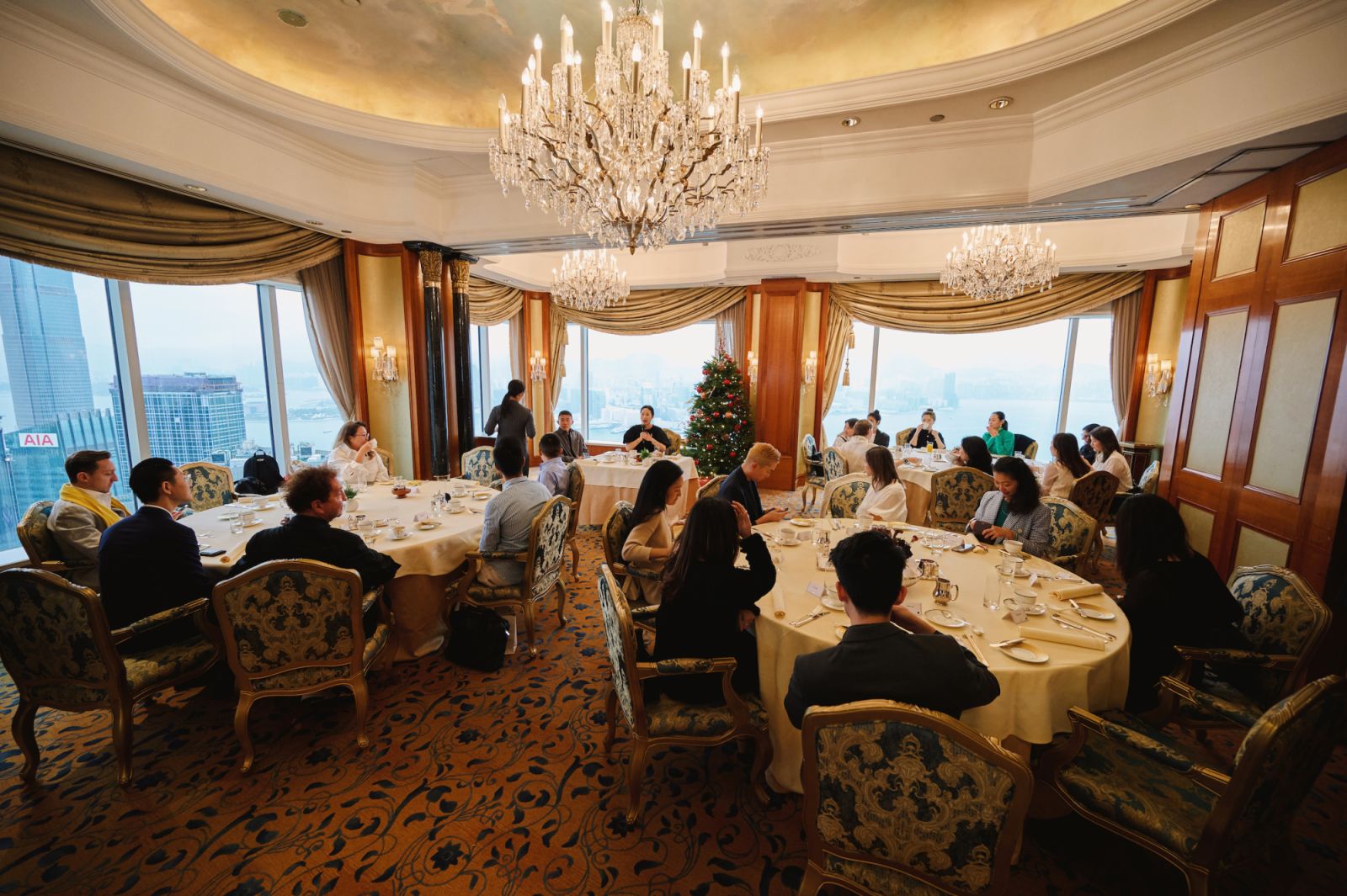 Art Basel's Collector Breakfast at Petrus, Island Shangri-La