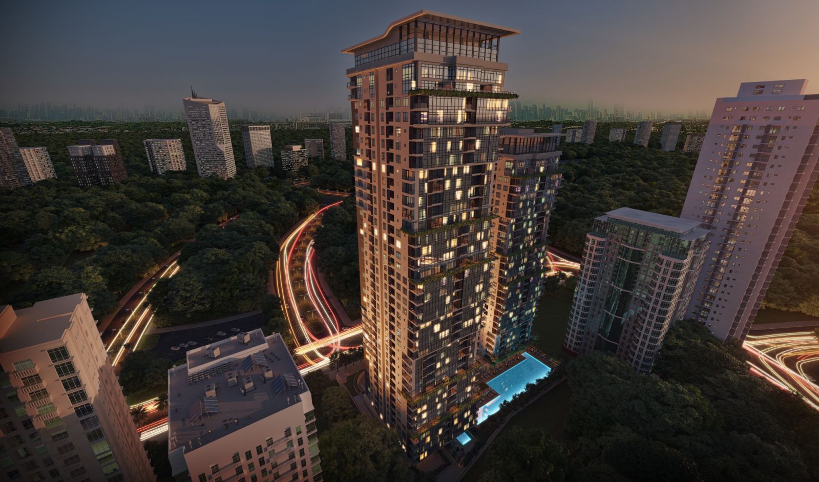 1001 Parkway Residences brings together nature and modern design (Photo: Courtesy of Filigree)